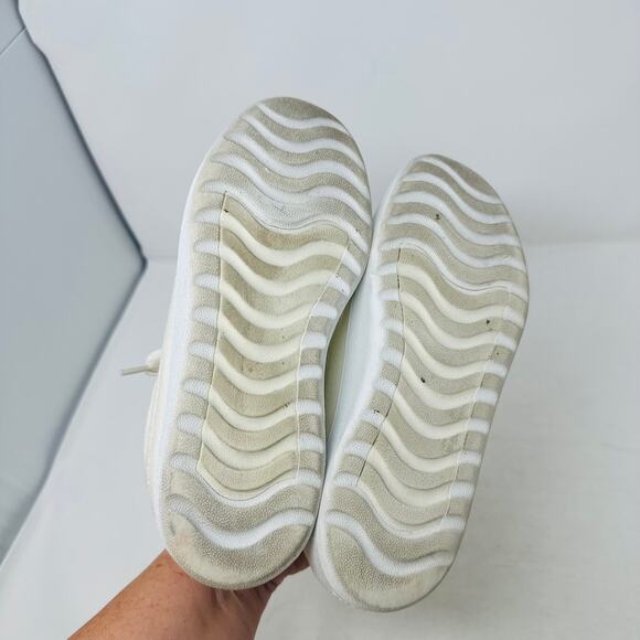 Allbirds Canvas Pacers Sneakers White Eco-Friendly Casual Shoes Lace Up Size 7 - Picture 12 of 13